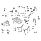 For Toyota Highlander 2001-2003 7721348050 Lower Fuel Tank Filler Neck New. Price: $57.23.