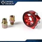Fit For Car Sport Jdm Aluminum Oil / Gauge Red Filter Sandwich Adapter Plate Set New. Price: $14.22.