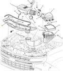 Engine Air Intake Hose Debris Screen 2021 Cadillac Escalade Suburban Tahoe Yukon New. Price: $95.25.