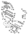 Genuine Mopar Intake Short Running Valve Actuator 4591825AC New. Price: $416.31.
