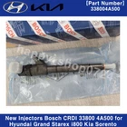 New Injectors Bosch Crdi 33800 4A500 For Hyundai Grand Starex I800 Kia Sorento. Price: $263.28.
