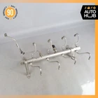 11-14 Porsche Cayenne 958 Turbo 4.8L Fuel Injector Line Rail Oem Used. Price: $129.23.