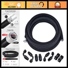 6AN Ptfe Fuel Kit 10FT E85 Hose, High-performance Line, Black New. Price: $115.99.
