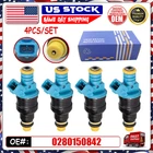 4X Fuel Injector EV1 1600CC 160LB Lbs Hr Ford F5TE-B5A PB2-1600B New. Price: $79.69.