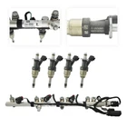 Gm Fuel Injection Assembly Rail Harness Injectors W/press Sens Left Side V8 New. Price: $228.80.