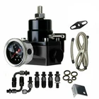 Universal Adjustable Aluminum Fuel Pressure Regulator Kit Oil 0-100PSI Gauge ... New. Price: $67.61.