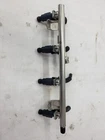 2002-06 Audi A4 1.8 Turbo Engine Fuel Rail With Injectors Oem 06B133317AF Used. Price: $70.00.