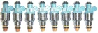 Set Of 8 Ford Oem Blue Top 24 Lb. Fuel Injectors, 1996-99 Mustang Cobra (vin V) Remanufactured. Price: $249.00.