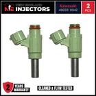 Set Of Fuel Injectors 49033-0042 17-21 Kawasaki Ninja EX650 Z650 ER650 Remanufactured. Price: $160.00.