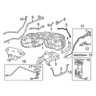 For Jeep Grand Cherokee 2022-2025 68490804AB Fuel Hose New. Price: $36.21.