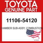 Toyota Genuine 11106-54120 Chamber Sub-assy Combustion Oem 1110654120 New. Price: $73.69.