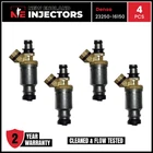 Oem Denso 23250-16150 Fuel Injector Set Of For 1993-1997 Geo Toyota 1.6L I4 Remanufactured. Price: $152.00.