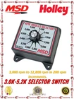Msd Rpm Module Selector Switch 3.0K - 5.2K / 8670 New. Price: $126.95.