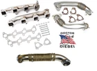 Stainless Exhaust Manifolds & Turbo Up Pipes For 06-07 6.6L Duramax Diesel Lbz New. Price: $589.99.