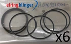 Camshaft Adjuster Magnet, Vacuum Pump Seal (6) For Mercedes (2011-2023) Elring New. Price: $30.49.