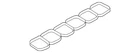 Genuine Ford Gasket 7T4Z-9H486-DA New. Price: $11.07.