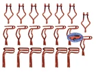 Door Panel Spring Retainer Clips Fits Mopar Chrysler Plymouth Dodge 20PC Aa New. Price: $13.53.