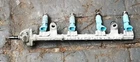 Toyota Yaris 1.3 Petrol 06-07-08 Fuel Rail With Injectors Used. Price: $67.37.