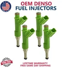 Oem 4X Denso Fuel Injectors Fits 09-19 Toyota Camry RAV4 Highlander Venza Avalon Remanufactured. Price: $94.50.
