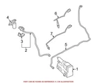 Genuine Oem Evaporative Emissions System Leak Detection Pump For Bmw 16137300683 Used. Price: $88.02.