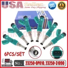 6X Oem Fuel Injectors 23250-0P010 For Lexus Es RX350 Toyota Avalon Sienna 3.5 V6 New. Price: $43.99.