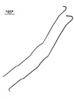 Mercedes X164 Genuine GL350 ML350 Bluetec Diesel Fuel Line Set Feed Return 07-12 Used. Price: $174.99.