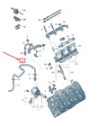 New Audi Q5 8R Fuel Supply Hose 8K0201215L Original. Price: $30.25.