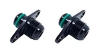 Inlet -6AN / Outlet Flare Fuel Rail Adapter Fitting Fits 2G Dsm Eclipse Talon New. Price: $49.99.