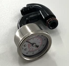 Center Mount Fuel Gauge & AN6 Fitting For Tuned Rail Series K20 K24 Usa New. Price: $32.95.