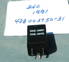 1985-1990 Volvo 240 / 244 General Purpose Seat Belt Relay 3PIN Oem 4DB003750-31 Used. Price: $20.50.