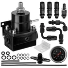 Adjustable Fuel Pressure Regulator Kit With Bypass Return 0-100 Psi Gauge New. Price: $70.95.