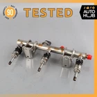 14-18 Porsche Macan Cayenne Fuel Injection Rail Line W/ Injectors Left Side Oem Used. Price: $145.25.