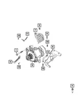Genuine Mopar Hex Head Screw 06512944AA New. Price: $21.36.