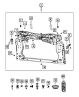 Genuine Mopar Specialty Nut 68378487AA New. Price: $5.15.