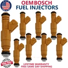 X8 Genuine Bosch Fuel Injectors 1996, 1997, 1998 Ford Explorer 5.0L V8 Remanufactured. Price: $169.00.