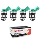 Fuel Injectors Set Of 4 Compatible With Nissan Pickup 1996-1997 New. Price: $61.49.