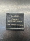 1997-2001 Jeep Cherokee Coolant Reservoir Cap 4401493 Oem Used. Price: $15.00.