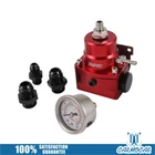 Fuel Inject Pressure Regulator Kit Red AN8 AN6 W/ Oil Gauge 0-160PSI Efi New. Price: $142.97.