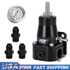 Adjustable Fpr AN6 Fuel Pressure Regulator With Gauge Black 14-36PSI Aluminum New. Price: $23.90.