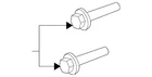 Genuine Gm M8X1.25X40.7 Multi-purpose Bolt 11588726 New. Price: $11.84.