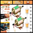 Universal 12V Electric Fuel Pump Kit Pcs Low Pressure 4-7 Psi Gas Diesel Inl New. Price: $43.99.