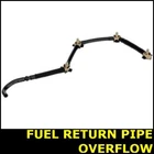 Fuel Return Pipe Overflow Fits Vw Passat Scirocco Sharan 3C 3G 7N Ii 2421LFM New. Price: $68.98.