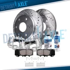 Front Drilled & Slotted Rotors Calipers Brake Pads For Toyota Fj Cruiser Tacoma New. Price: $271.09.