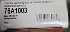 Carquest Idle Air Control Valve Part 76A1003 New. Price: $50.00.