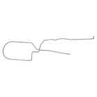 1974-77 Chevrolet Corvette Main Fuel Supply Gas Line Tube 3/8 Oe Steel New. Price: $63.00.