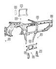 Genuine Mopar Hex Head Screw 6505443AA New. Price: $14.72.