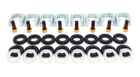 For Bmw 540I E39 4.4L V8 1999-2003 Fuel Injector Rebuild Seal Set 13641707843 New. Price: $25.47.