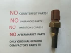 Toyota Corolla Camry MR2 Tercel Celica Oem Cold Start Switch , Denso 89462-20030 Used. Price: $30.00.