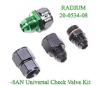Radium 20-0534-08 -8AN Universal Check Valve Kit For Fuel Oil Water Air New. Price: $64.99.