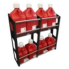 Hepfner HRP6359-8-BLK Jug Rack Two Level Place Black New. Price: $467.34.